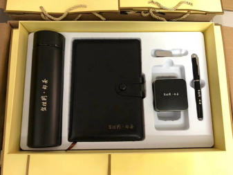 定制笔记本笔筒鼠标垫圆珠笔钢笔