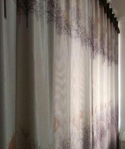 客厅卧室窗帘95成新