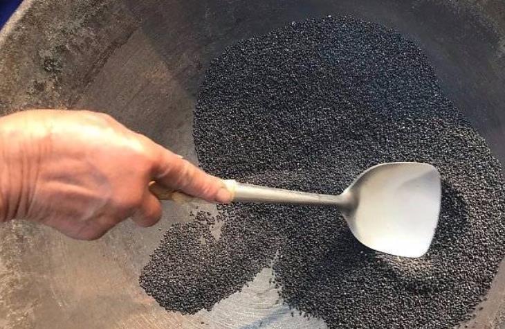 纯手工炉小火慢炒黑芝麻黑米糊